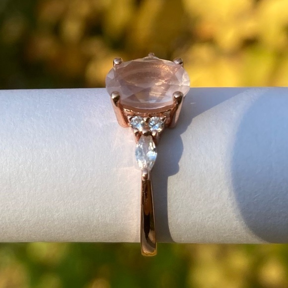 Rose Quartz Ring - Picture 8 of 14